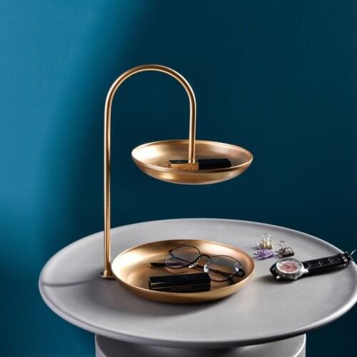 Fruit Plate Storage Tray Cosmetics Jewelry Display Stand Multi-layer Party Dessert Storage Rack Decoration Cake Snack Shelf