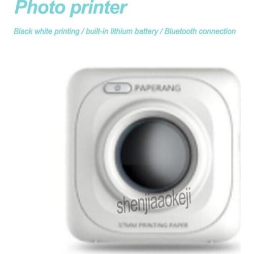 Photo Printer Portable Bluetooth Printer Picture Thermal Printer Phone Wireless Connection Printing machine for Office/Learning