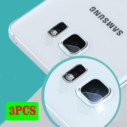 3PCS Back Camera Lens Clear Screen Protector For Samsung Galaxy S6 Edge Plus Protective Film Tempered Glass For S6Edge Plus