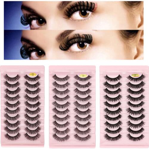 3D eye lashes handmade mink eyelashes natural fake lash make up mink lashes eyelash extension makeup cilios maquiagem faux cils
