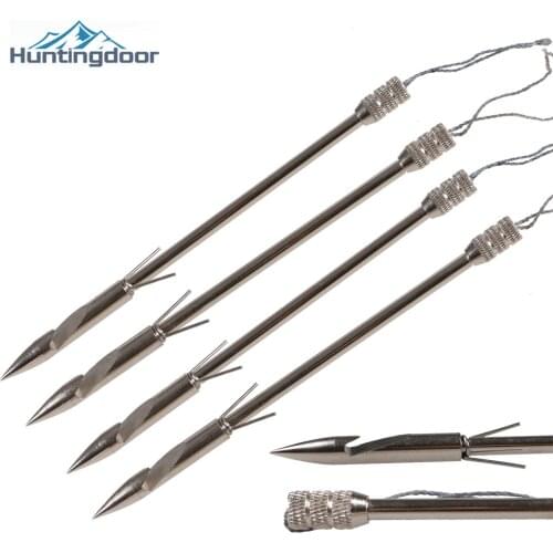 6/12/24pcs Slingshot Arrows Fish Dart Hunting Catapult Dart Fishing Gear Stainless Steel Arrowhead Shooting slingshot Accessorie