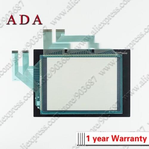 Touch Screen Glass Panel Digitizer for Mitsubishi GT1575-VTBA GT1575-VNBA GT1575-VNBD GT1575-VTBD Touchscreen with Front Overlay