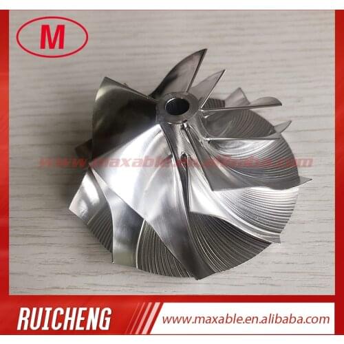 TD05H 20G upgrade forward 5+5 blades 56.58/73.04mm Turbocharger Billet/milling/aluminum 2618 compressor wheel