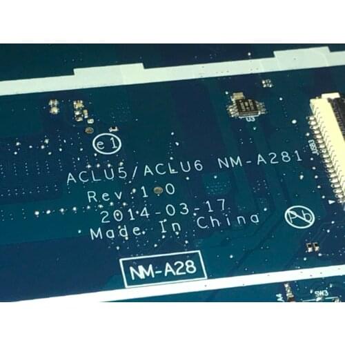 KEFU 100% NEW, STOCK , ACLU5 / ACLU6 NM-A281 LAPTOP MOTHERBOARD FOR LENOVO G50-45 MAINBOARD, ONBOARD PROCESSOR a4