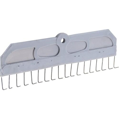 Knitting Machine Weight Hanger 19.2*6.6cm with 18 Hooks Universal for Brother Knitting Machine Spare Parts Sewing Tool