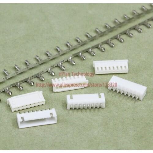 100sets/lot) Connector XH2.54-8P XH2.54 8Pin 180degrees Pitch:2.54MM/0.1inch Pin Header + Terminal + Housing