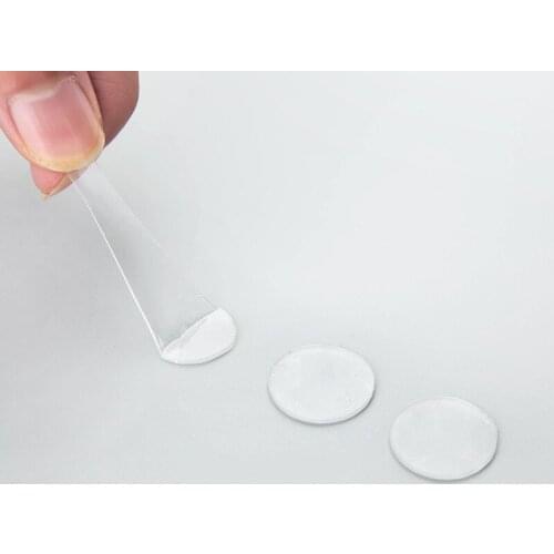 2538 acrylic round traceless transparent double-sided adhesive 70 thread creative super adhesive strong waterproof small film pa