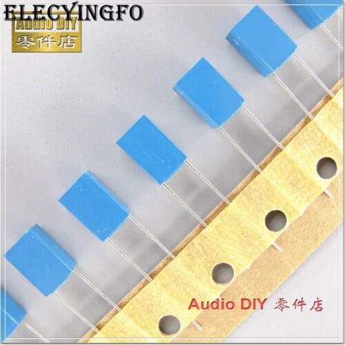 5pcs/50pcs AV P12 100pF 63V 63V100pF 1% high precision tin foil polypropylene film capacitor 101 63V101