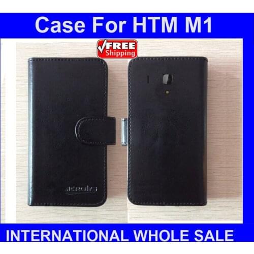 For HTM M1 Case,High Quality Flip Leather Phone Case Cover For HTM M1 Colorful Case with card holder wallet Free Shipping
