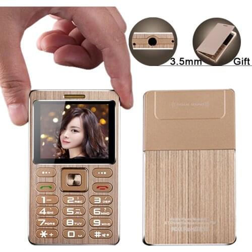 Metal Mini Small Keyboard Phone Large Display Anti Lost No Camera MP3 3.0 Bluetooth BT Dial Remote Camera Student Pho