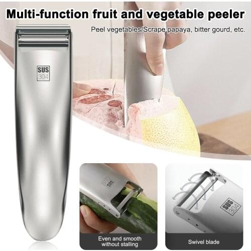 Kitchen gadget Stainless Steel potato Peeler Shredder vegetable Cutter Multi Peel Blade Grater Kitchen Tool accessories