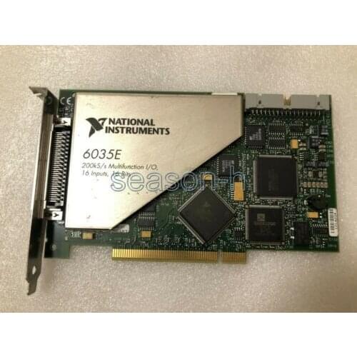 National Instruments NI 6035E PCI-6035E 16-Bit Multifunction DAQ Card 16-input