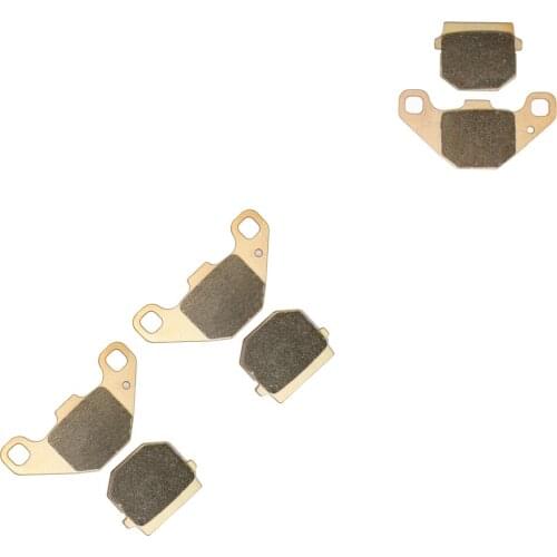 Brake Pad Set fit for AEON ATV 400 Cobra Quad 2010 2011 2012 2013 2014 2015 Front Rear