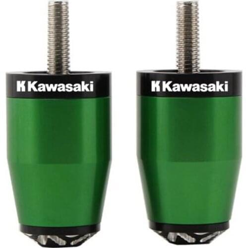 New Motorcycle CNC Handle Bar Handlebar Grips Cap End Handle Plugs Cap For Kawasaki Z400 Z750 Z800 Z900 Z900RS Z1000 Z1000SX