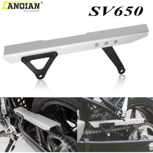 NEW For SUZUKI SV650 SV 650 2017 2018 2019 2020 2021 Motorcycle Accessories CNC Aluminum Chain Guard Decorative Protector Cover