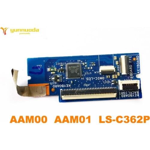 Original for Dell XPS 15 9550 9560 M5510 M5520 keyboard Connector Board AAM00 AAM01 LS-C362P tested good free shipping