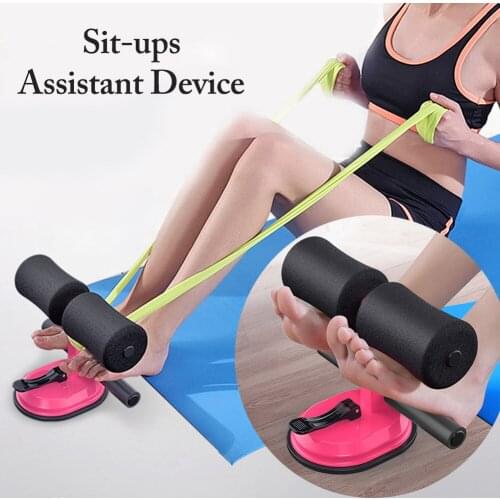 Sit-ups Assistant Device Adjustable Self-Suction Exercise Body Waterproof Fitness Equipment For Men Women Loss Weight