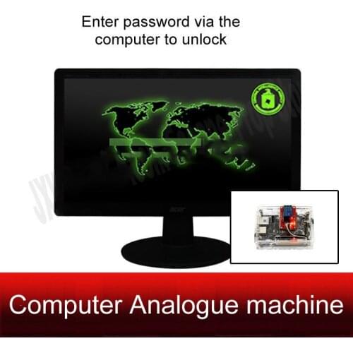 Secret room escape prop Adventure game Product game props Computer simulator Intelligent landing machine