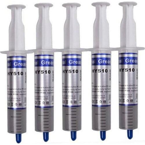 Syringable Thermal Silicone Grease For GPU CPU Chipset Cooling Silicone Grease Thermal Computer Accessories