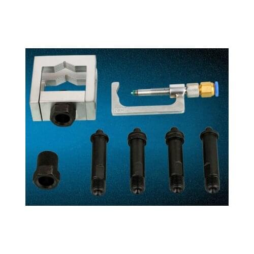 Universal diesel common rail injector tools fuel injector adapter fixture clamp repair kits for Bosch and Denso injector