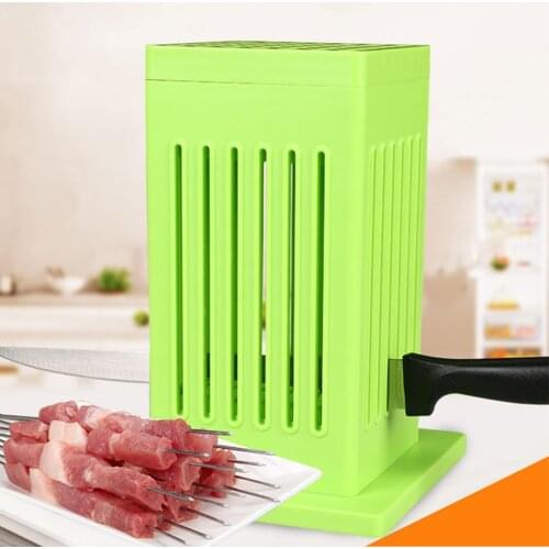 Food Grade Beef Mutton String Device 100PCS Barbecue Grill Bamboo Sticks Making Kebab Machine BBQ Supplies