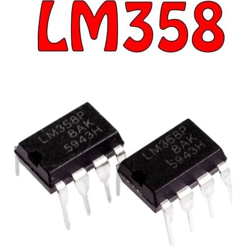 10pcs/lot electronics ICs chips LM358N lm358 358 Linear Instrumentation Buffer Operational Amplifier 1.1MHZ DIP8