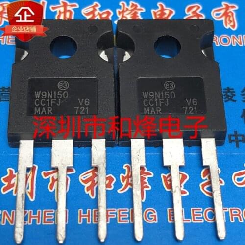 10PCS W9N150 STW9N150 TO-247
