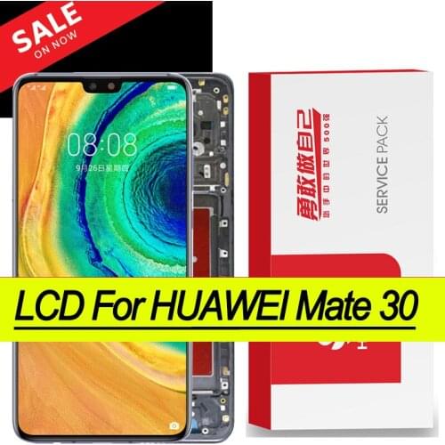 100% Original 6.62 '' Display for Huawei Mate 30 LCD Touch Screen Digitizer Assembly for Huawei Mate 30 Repair Parts