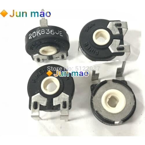 5PCS/LOT PIHER adjustable potentiometer PT15-20K horizontal adjustable adjustable oval hole