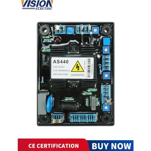 Brushless Generator AVR AS440 Automatic Voltage Regulator 220 volt 1 Phase AS 440