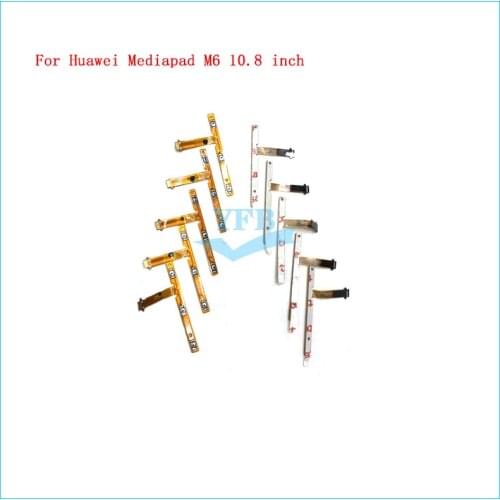 For Huawei Mediapad M6 10.8 inch Power Button ON OFF Volume Up Down Side Key Flex Cable