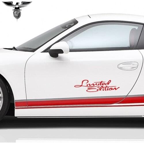 EmpireYing 3 Sizes 8 Colorss Stream line Dynamic Art Stripes Creative Car Sticker Accessories Personality Styling Vinyl Decals