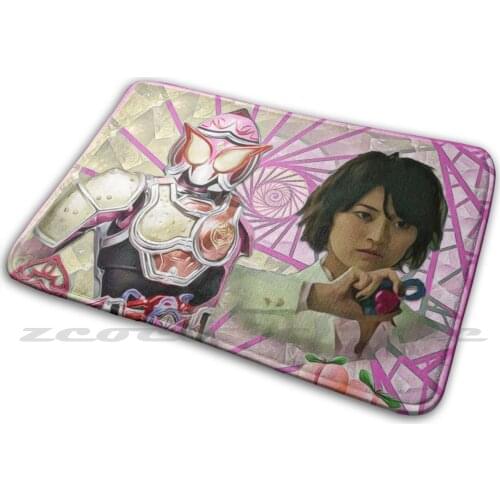 Kamen Rider Marika Side-By-Side ( Style #1 ) Soft Non-Slip Mat Rug Carpet Cushion Kamen Rider Peach Kamen Rider Marika Yoko
