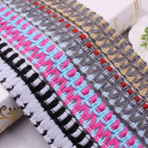 1Yards/Lot Silk Tassel Fringe Trim Lace Ribbon Lace Diy Trim Embroidery Lace Fabric Sewing Curtain Dress Lace Materials Supplies