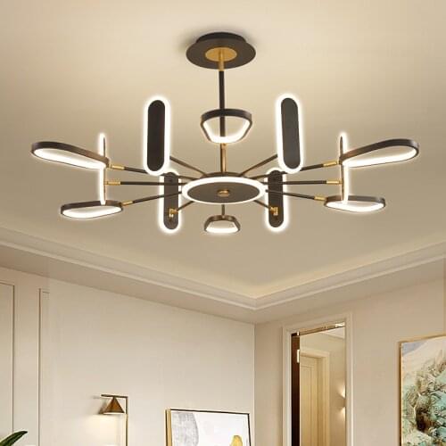 Nordic chandelier simple modern lighting luxury led dining room lamp 2020 new bedroom living room chandelier