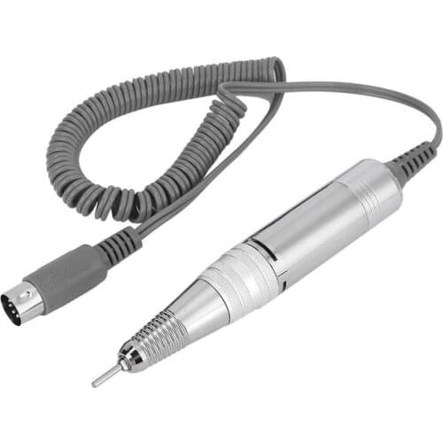 35000RPM Electric Nail Art Drill Pen Handle File Polish Grind Machine Handpiece Manicure Pedicure Tool for Nail Art Equipment