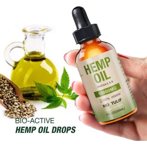 MO TULIP 10000mg Massage Oil 30ML Organic Pure Essential Oil Herbal Drops Body Relieve Stress Oil Skin Care Help Sleep