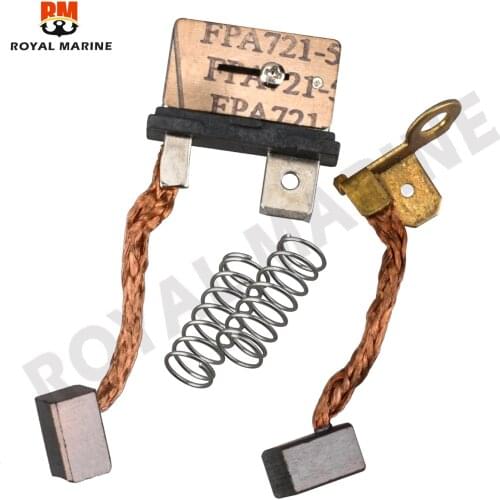 Brush Set 6H1-43891 6H1-43892 For Yamaha Outboard Trim Motor 2T 4T 50-90HP 6H1-43891-00 6H1-43892-00 boat engine parts