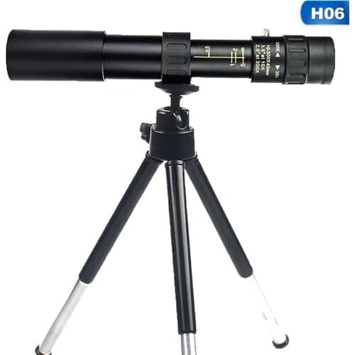 PF-003 Outdoor Portable High Definition High Magnification Monoculars Retractable Waterproof Telescope Hunting Tool