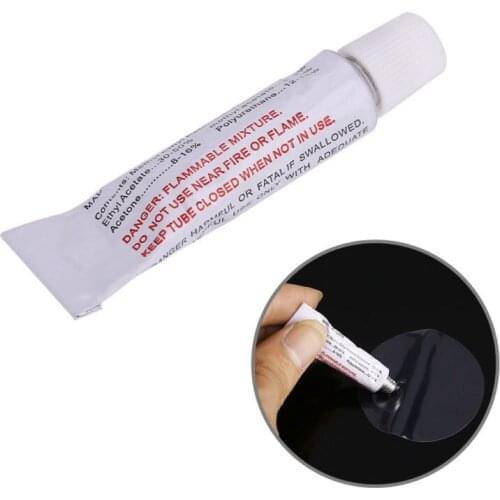 Professional Swimming Ring 5pcs PVC Repair Patch Glue Tube Adhesive Kit For Poor Boat Inflating Products Toys Air Bed Boats