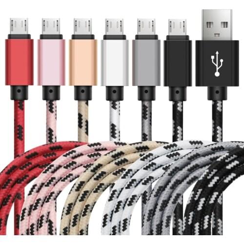 25cm 1M/3ft 2m 3m Fabric Sync Data Charging Charger Adapter USB Cable for iPhone 11 12 XS Max XR X 8 7 6 Plus 5 10pcs/lot