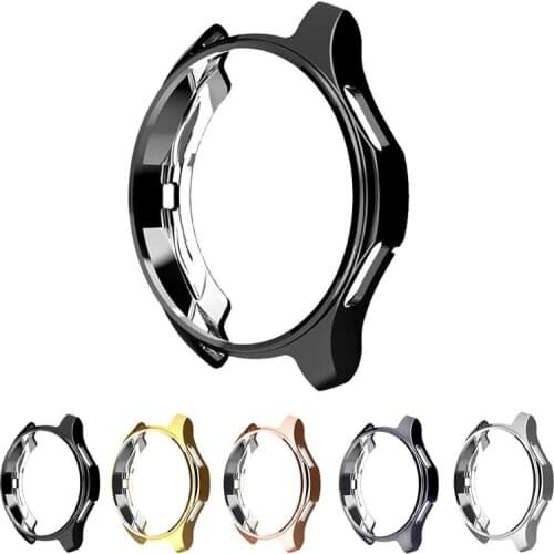 High Quality TPU Slim Smart Watch Protective Case Cover for Samsung Galaxy Watch 3 45mm/41mm/Galaxy 46mm 42mm Frame Smartwatch