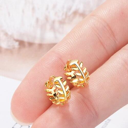 Leaf Earrings Women Fashion Jewelry Accessories 2019 Alloy Ears Decorations Female Earrings Gifts for Ladies pendientes
