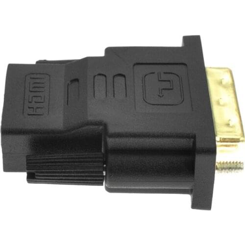 DVI male to HDMI female adapter DVI (24 + 5) to HDMI connector