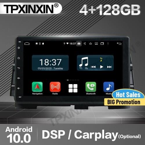 128G Apple Carplay Car Radio 2 Din Stereo Receiver Android For Nissan Kicks 2016 2017 2018 GPS Navigation Player Audio Head Unit
