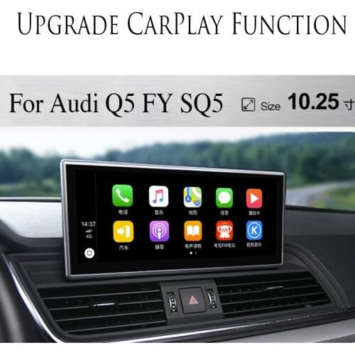Car Stereo Audio10.25 inch Accessorie Bluetooth Navigation GPS Navi Radio 360 BirdView CarpPlay For Audi Q5 FY SQ5 TDi MMi TFSi