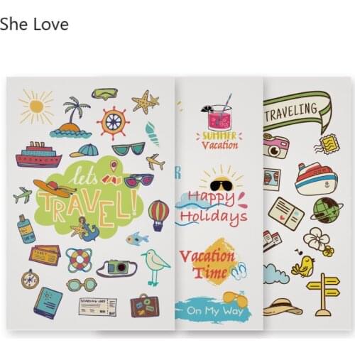 Chzimade Afternoon Tea Birthday Printed Paper Transfer Paper Stickers For DIY Scrapbooking Crafts Card Making Accessories