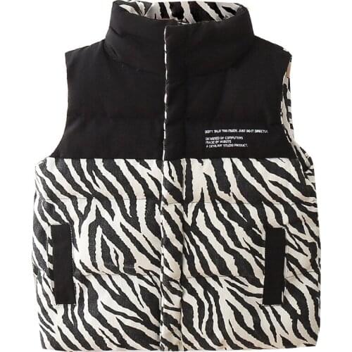 Boys Cotton Vest 2020 Winter New Korean Style Handsome Childrens Fashion Vest Baby Waistcoat Kids Jacket