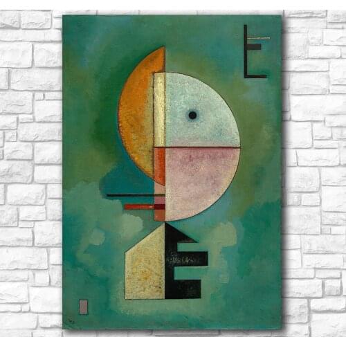 Upward by Wassily Kandinsky Canvas Painting For Living Room Home Decoration Oil Painting On Canvas Wall Painting No Frame