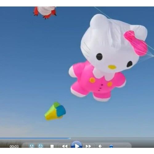 KT cat soft kite software professional kite windsock kites for adults Outdoor toys Koi carp ripstop air leaflets with accessorie